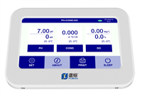 便攜式觸摸屏pH/電導(dǎo)率/溶解氧測(cè)定儀(熒光法）
