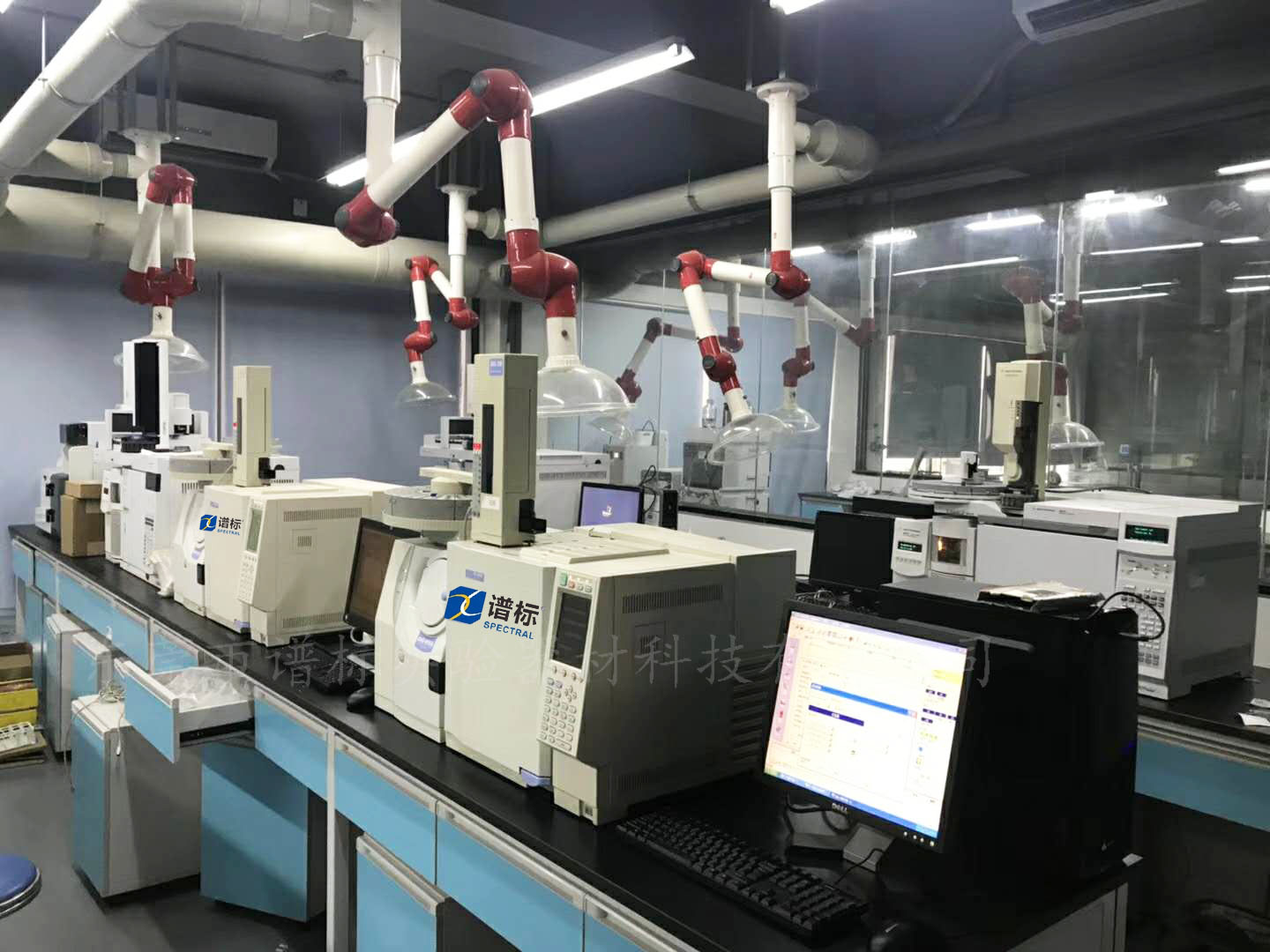 東莞某大型檢測集團(tuán)購買我司兩臺島津GCMS-QP2010,一臺島津GC-2010+FID檢測器