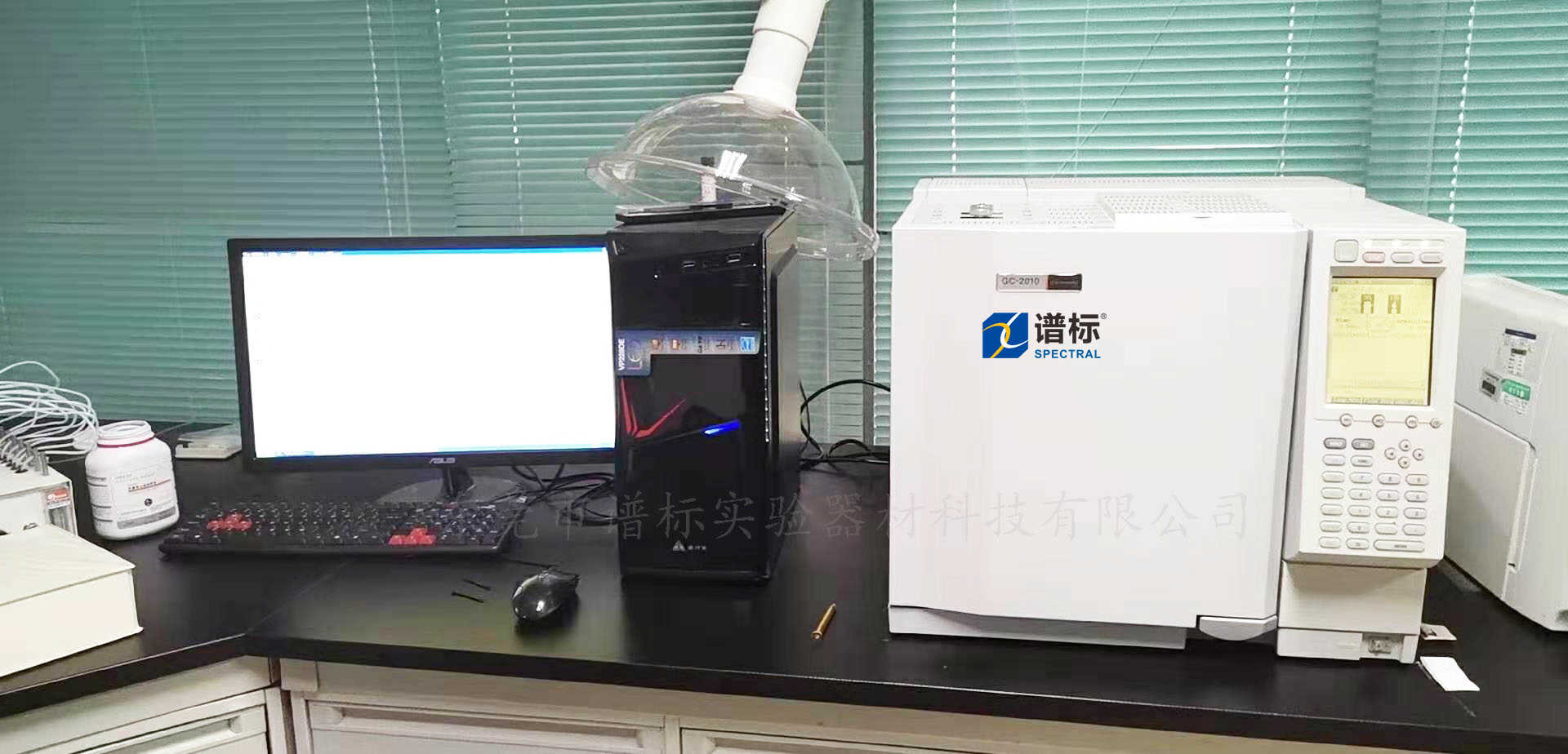 佛山某大型檢測公司購買我司二手氣相色譜GC-2010（雙進(jìn)樣口 分流/不分流，雙FID）