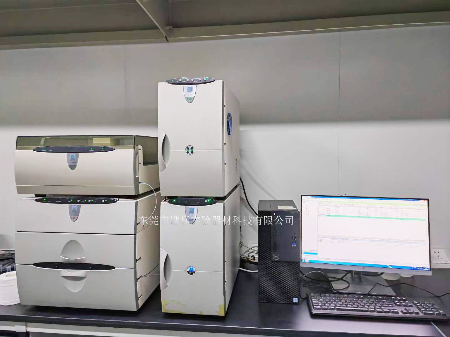 戴安離子色譜儀ICS3000，12月17日在廈門某大型檢測公司調試成功